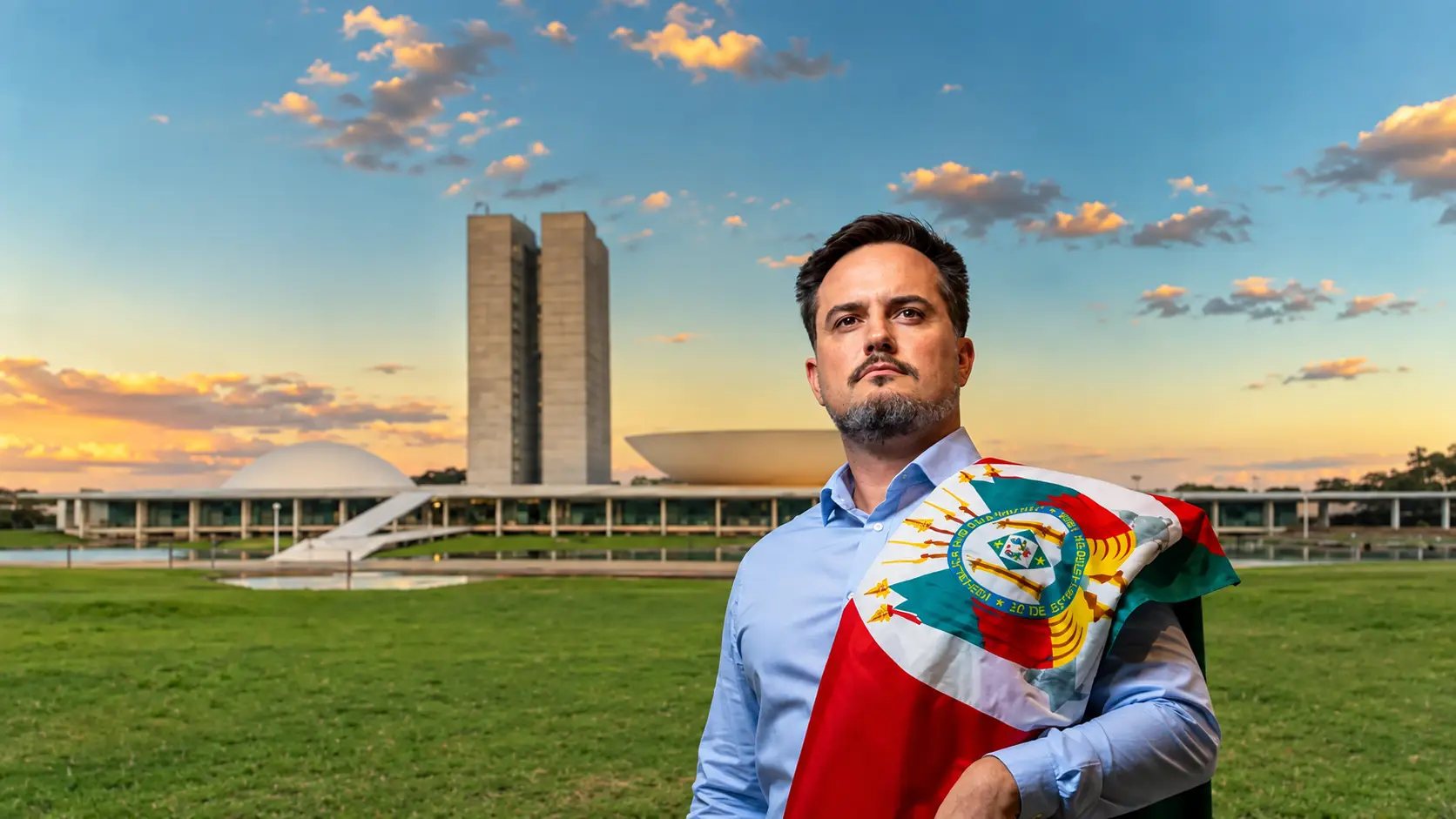 Candidato a deputado federal pelo RS de direita, Fabio Ostermann apresenta proposta para tornar o Brasil uma confederação.